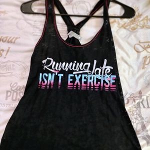 OMT Active, fitness tank, medium, black